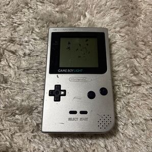 ジャンク ゲームボーイライト シルバー LIGHT GAMEBOY 任天堂