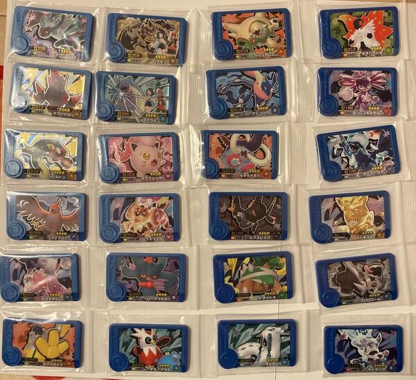 ポケモンフレンダ トレジャーポケモンまとめ ランダム24枚セット かぶりなし+ランダム星2-3を20枚