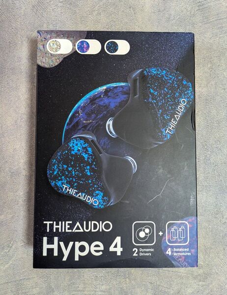 THIEAUDIO Hype4 ハイブリッド型イヤホン 有線イヤフォン 4BA+2DD