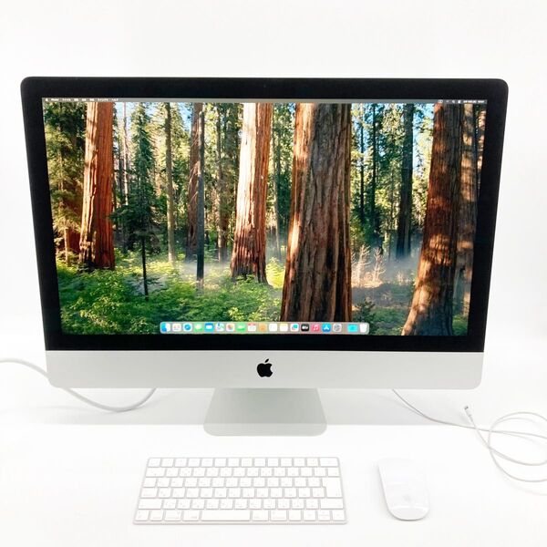 iMac 2020 Core i9 メモリ32GB SSD2TB 27インチ 5K Radeon PRO 5500XT②