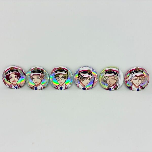 【新品未使用】A3! キャラバッジコレクション/春組 開花の追想 開花後 6点セット コンプリート