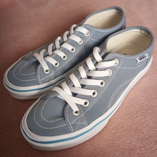 VANS バンズ V3845 ユニオン union 2 ローカット スニーカー スケーター ブルー グレー シューズ