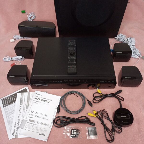 パイオニア 5.1ch サラウンド システム ブルーレイ プレーヤー HTZ-626BD Pioneer スピーカー