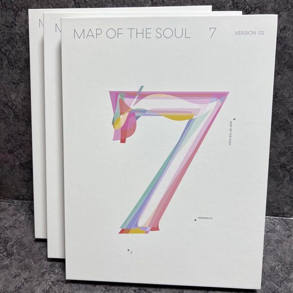 未使用】BTS MAP OF THE SOUL : 7 3形態セット【公式CD album