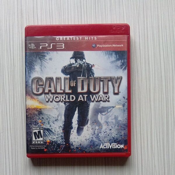 PS3 CALL OF DUTY WORLD AT WAR 海外版