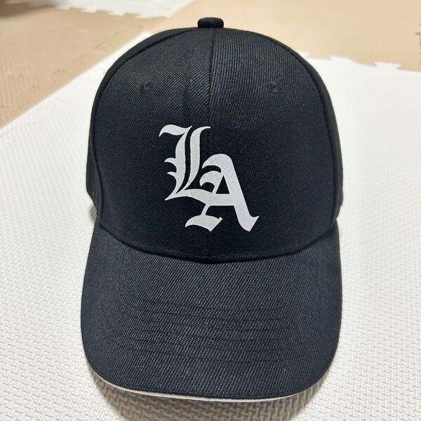 キャップ ブラック フリーサイズ 新品 メンズ レディース ベースボールキャップ 帽子 CAP
