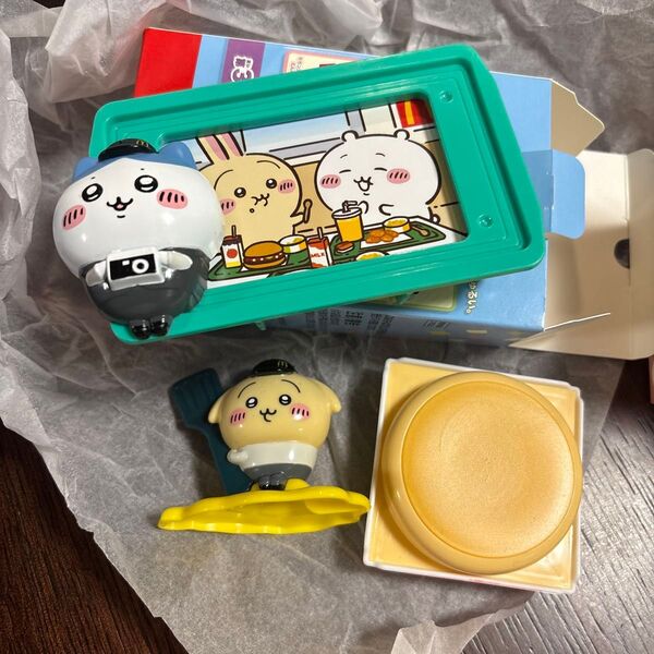 ハッピーセット ちいかわ うさぎのプチパンケーキケース ハチワレのハッピーセットトレイフォトフレーム