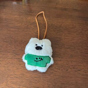 くま ?いぬ?ぬいぐるみ マスコット キーホルダー