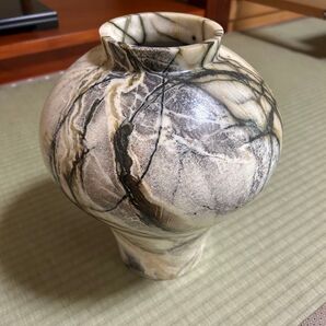 石製 壺 花瓶 インテリア