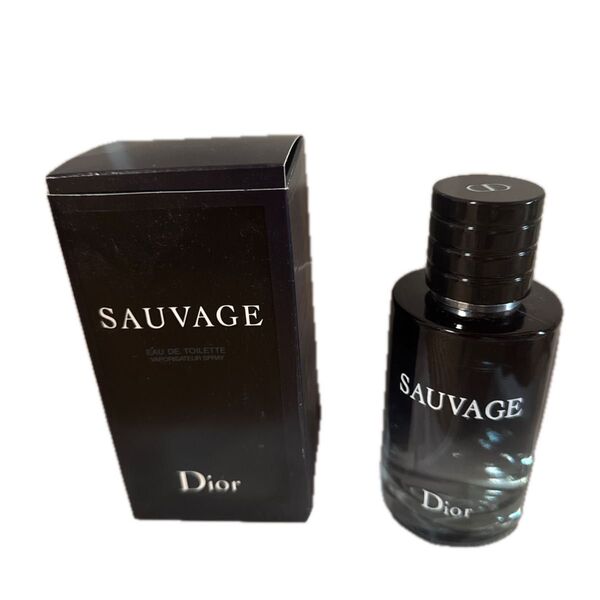 Dior ディオール ソヴァージュ SAUVAGE 香水 箱有 8割