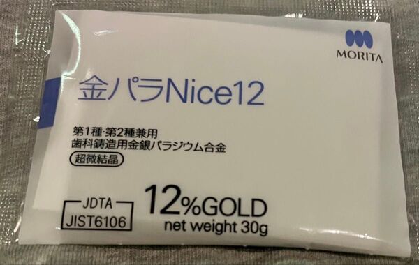 モリタ 金パラnice12 30g