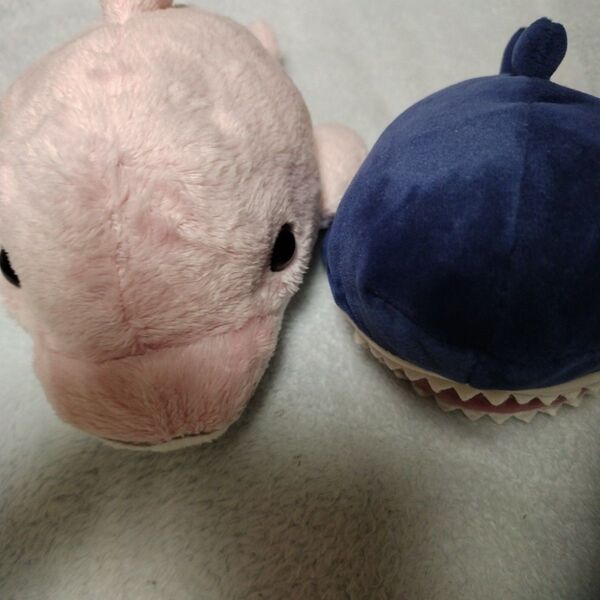 リブハート サメ ぬいぐるみ ピンク イルカ