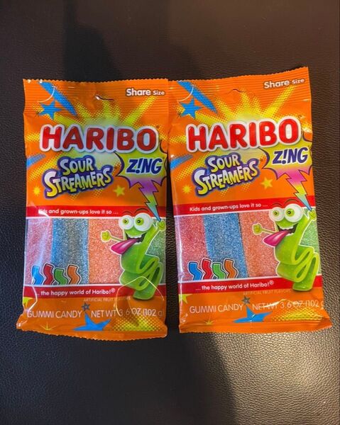 ハリボー haribo グミ キャンディ サワーストリーマーズ アメリカ菓子
