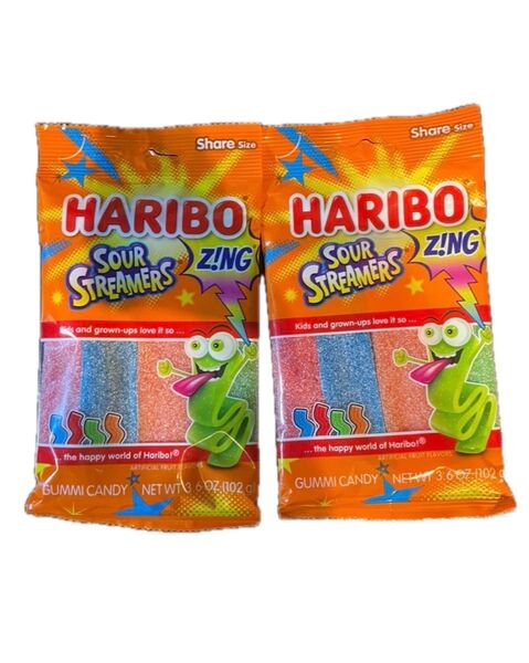 ハリボー haribo グミ キャンディ サワーストリーマーズ アメリカ菓子