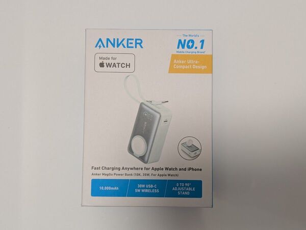 【新品】Anker MagGo Power Bank Apple Watch