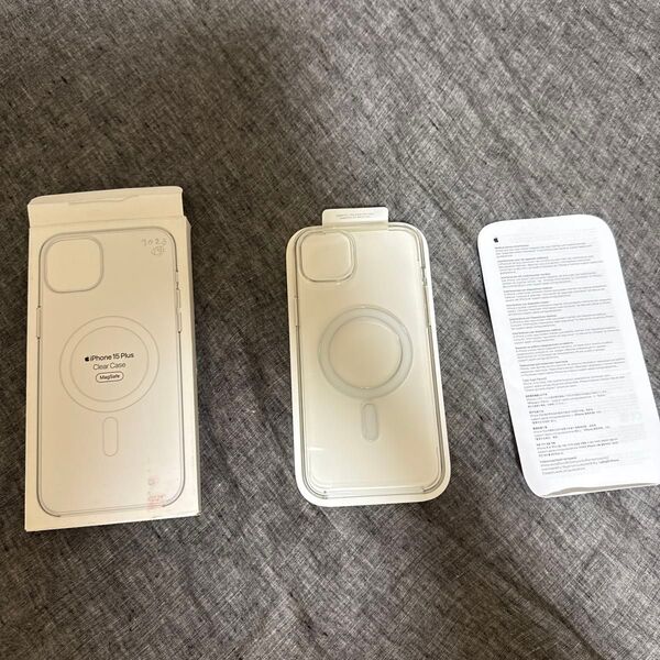 即日発送!最安値!★新品★ 純正 iPhone 15 Plus クリアケース