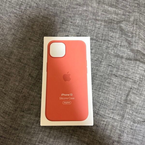 即日発送!最安値!★新品★ Apple アップル 純正 iPhone 13 シリコンケース・ピンクポメロ