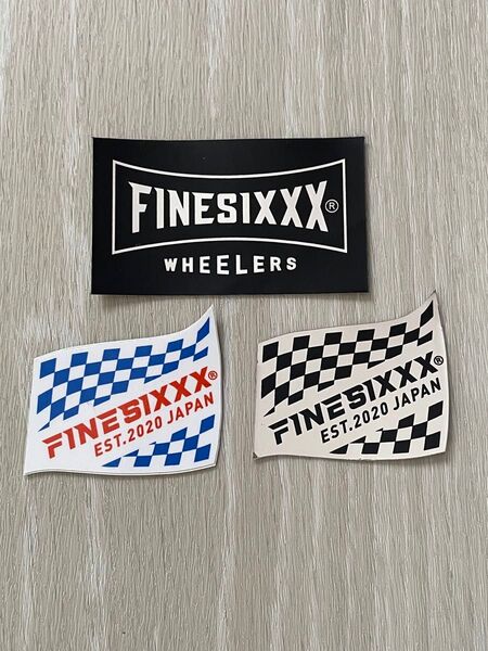 FINESIXXX ファインシックス STICKER ステッカー 3枚セット 非売品