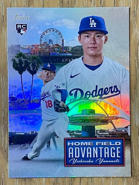 Topps 2024 山本由伸 HOME FIELD ADVANTAGEトレーディングカード