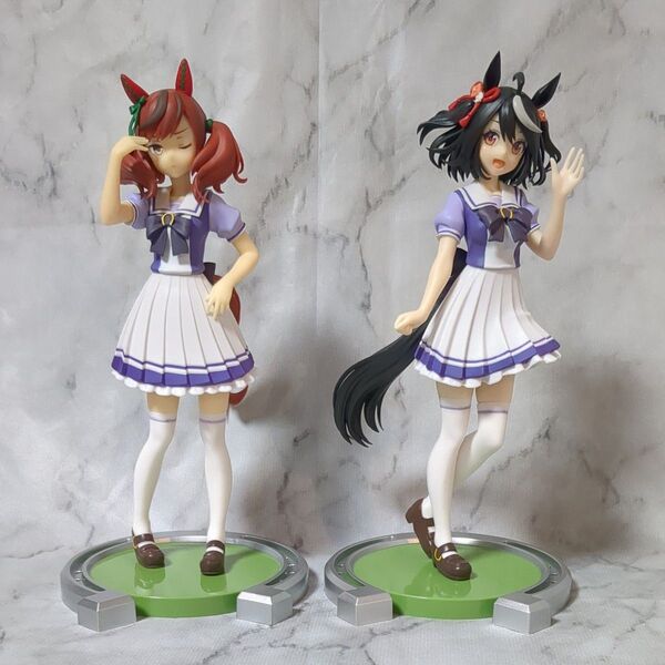 【外箱なし】ウマ娘 プリティーダービー ナイスネイチャ キタサンブラック フィギュア 2体セット