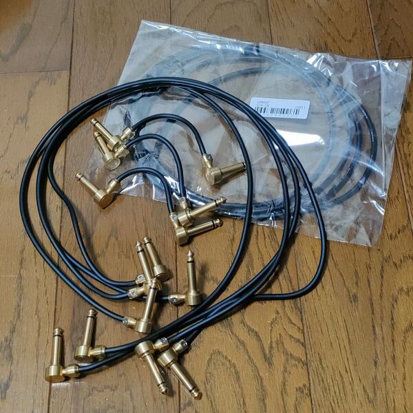 MONTREUX Arena Ace Right angle Brass plug ソルダーレスプラグ 14個 ケーブルセット