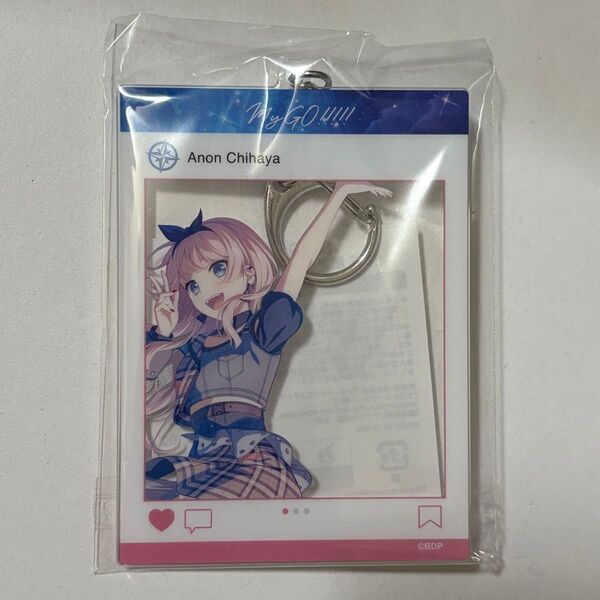バンドリ 千早愛音 SNS風 アクリルキーホルダー Zero gravity