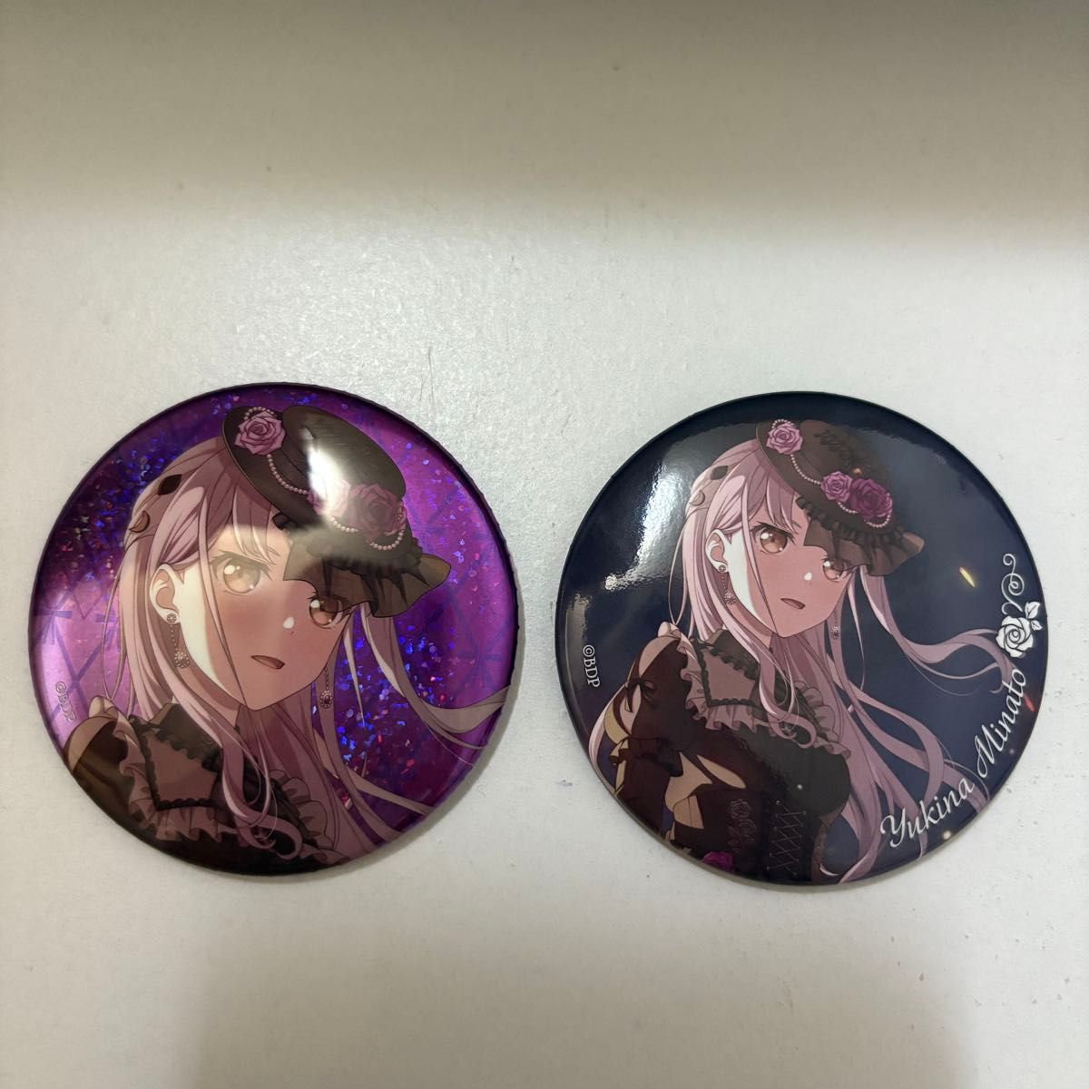 バンドリ Stille Nacht, Rosen Nacht 缶バッジ 今井リサ バンドリ Roselia ロゼリア Stille Nacht Rosen Nacht 缶バッジ