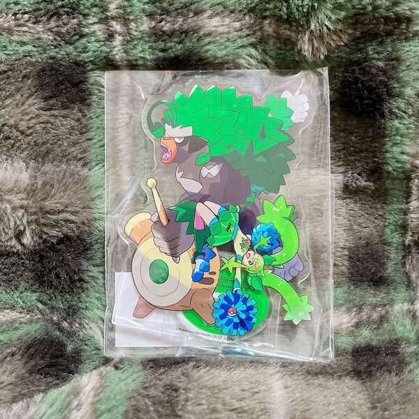 ポケモン feat.初音ミク CD アクリルスタンド アクスタ 特典 ポケミク くさ ゴリランダー