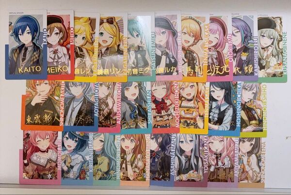 プロセカ バースデー birthday エピカ 箔押し コンプリート