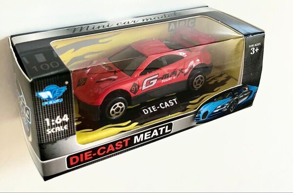 ダイキャスト製 ミニカー 1/64 ミニレーシングカー