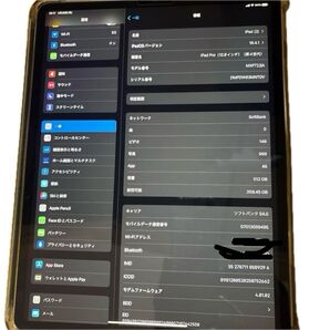 iPad Pro 12.9 第4世代512GB スペースグレーCellular カバー・新品フィルムおまけ付き