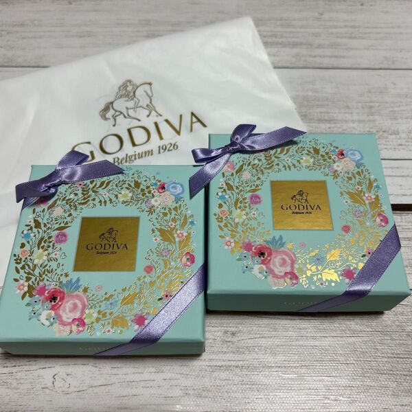 GODIVA チョコレート ブーケドゴディバアソート4粒入り 2箱