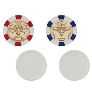 一番くじ ジョジョ I賞 魂のポーカーチップ MASTERELIVE COLLECTION 2種セット