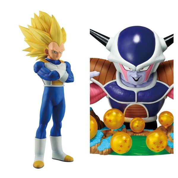 一番くじ ドラゴンボール VSオムニバスCROSS B賞超サイヤ人3ベジータ E賞 -悪の帝王フリーザ-