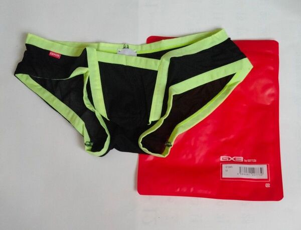 GX3 AIRSKIN ローライズボクサーパンツ ブラック メンズM