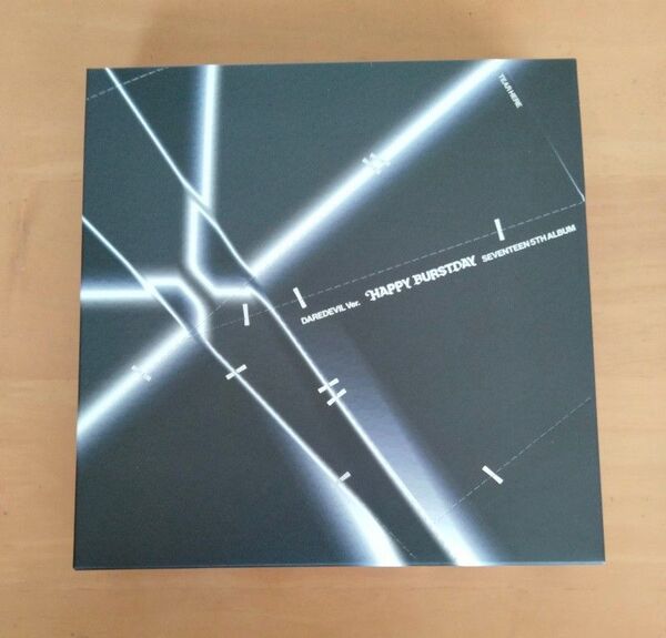 ◆SEVENTEEN HAPPY BURSTDAY(DAREDEVIL ver.)CD(外箱あり)
