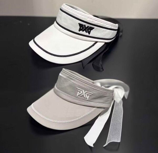 pxg ゴルフ レディース サンバイザー 帽子 キャップ 新品