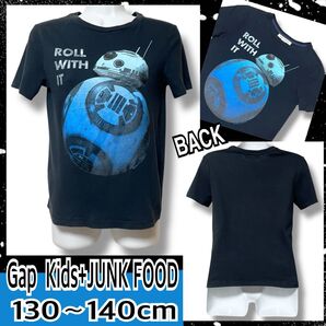 【Gap Kids+JUNK FOOD/130】BB-8プリントTシャツ