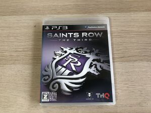 PS3 ソフト SAINTS ROW THE THIRD 【管理 23010】【B】