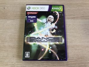 Xbox360 ソフト ダンスエボリューション 【管理 23176】【B】
