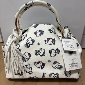 【新品】ニーナミュウ ハローキティ ショルダーバッグ F/F ホワイト