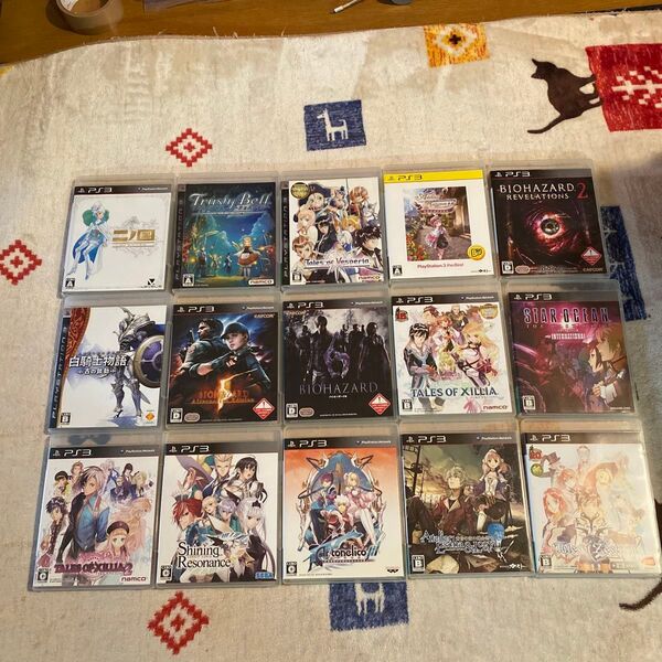 本日限定価格 5200→4000 PS3 ソフト 15本セット ジャンル色々