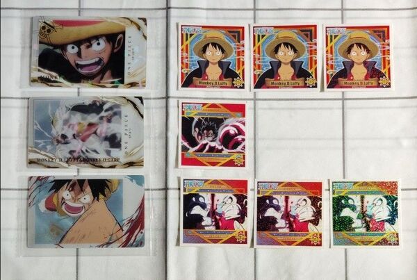ワンピース ONE PIECE カード 10枚セット まとめ売り ルフィ
