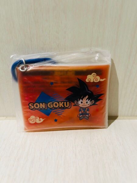 ドラゴンボールDIMA カラビナ付きミニクリアポーチ 悟空
