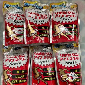 大正製薬 リポビタンアイススラリー for Sports ハニーレモン風味 120g × 6個
