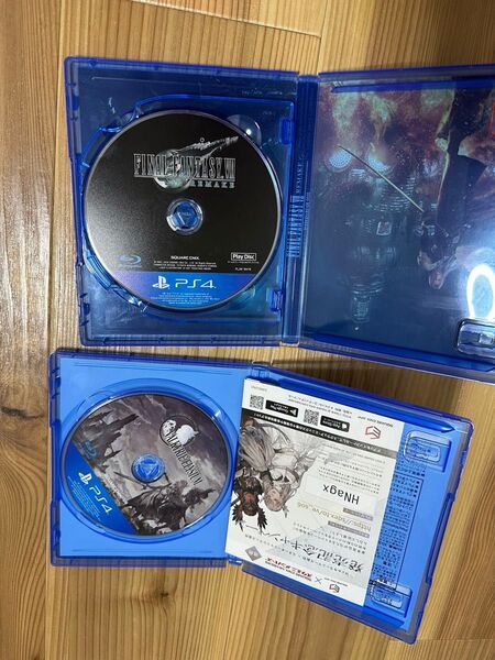 ps4 ソフト 2本セット ファイナルファンタジー7リメイク ヴァルキリーエリュシオン