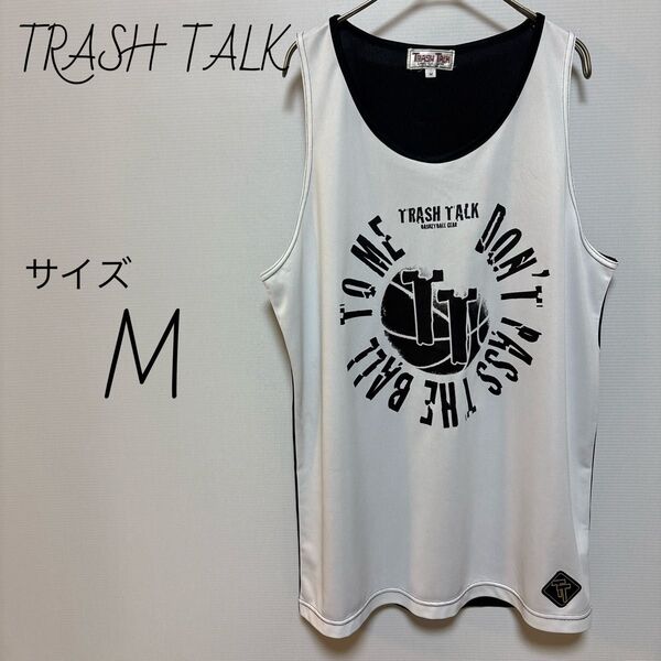 TRASH TALK バスケットボールタンクトップ サイズM ゲームシャツ
