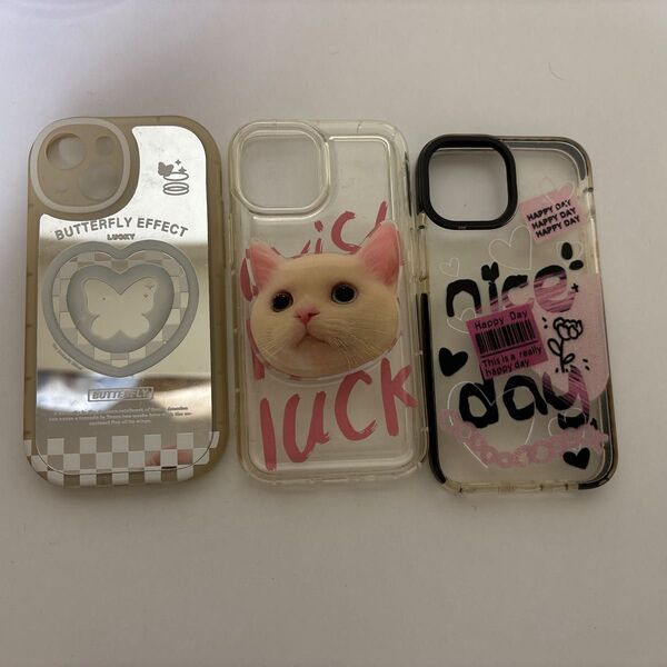 iPhone13mini ケース カバー shein かわいい 韓国 猫