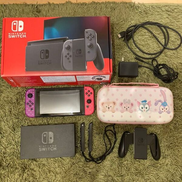 Nintendo Switch本体(HAD-S-KAAAA)ケース付き