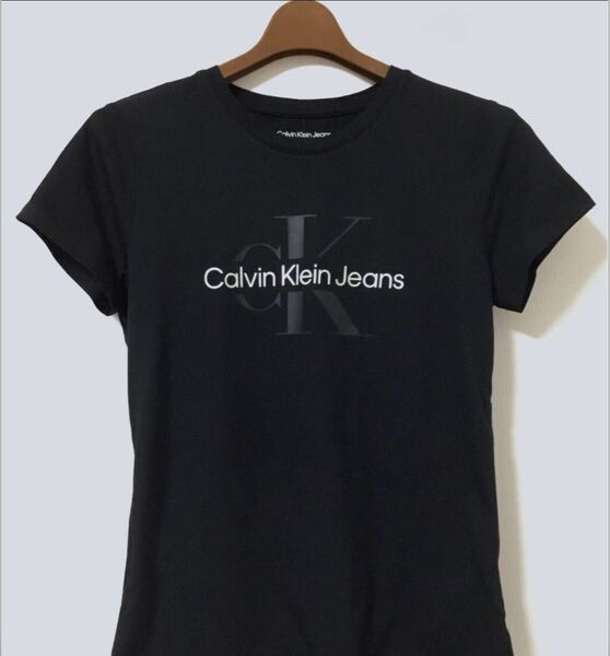 新品 Calvin Klein Jeans カルバン クライン ジーンズ レディース モノグラムロゴ Tシャツ